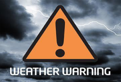 ostrzezenie pogodowe peterborough