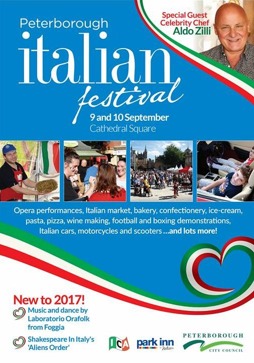 italian festival peterborough plakat 2017